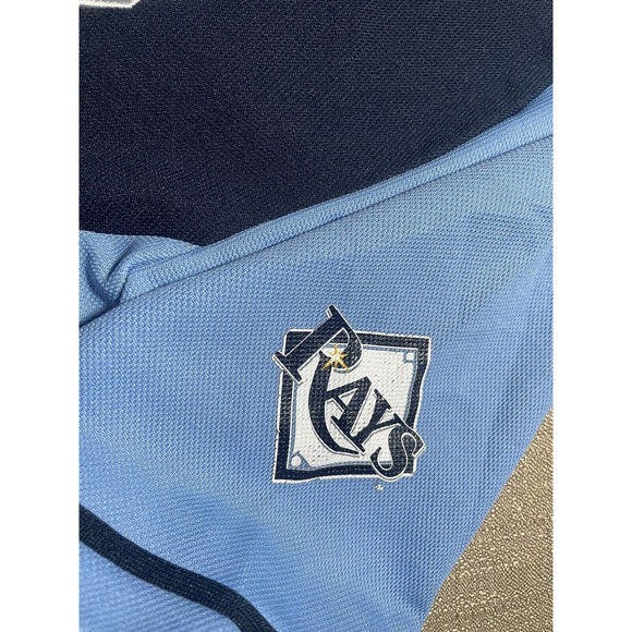 Genuine Merchandise MLB Youth Large L Tampa Bay Rays Baseball Jersey Longoria #3 - Picture 3 of 6